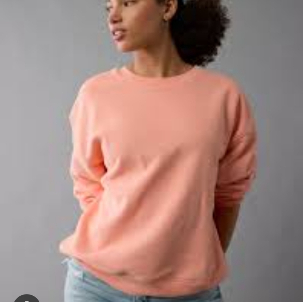 NWT American Eagle Outfitters Vibrant Peach Sweatshirt